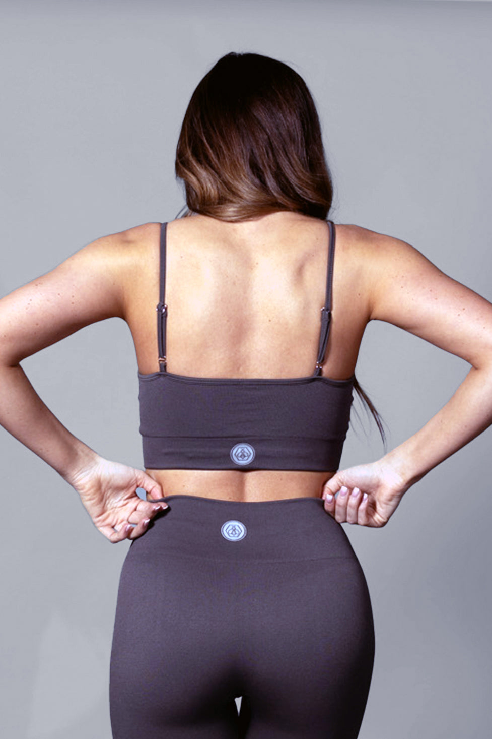 
                  
                    Adjustable Strap Training Top in Charcoal Grey
                  
                