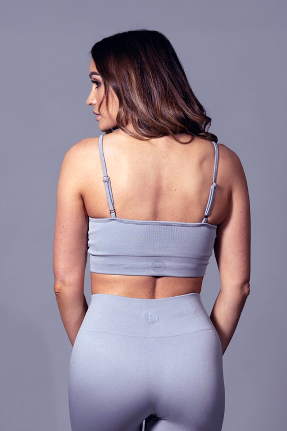 
                  
                    Adjustable Strap Training Top in Grey
                  
                