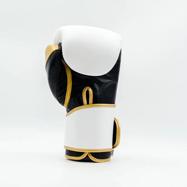 
                  
                    Honey Punch Pro Sparring Glove in White, Gold & Black
                  
                