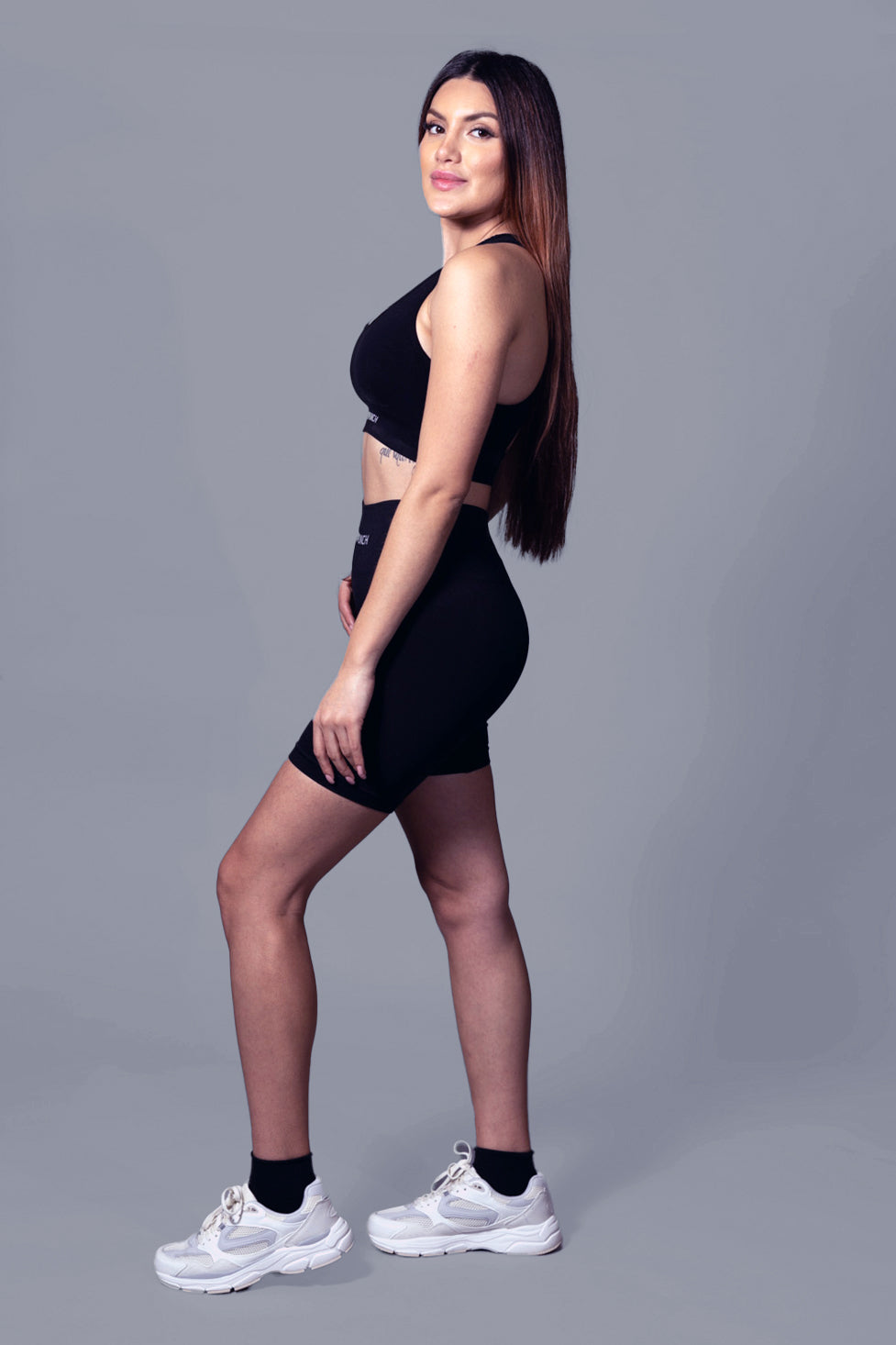 
                  
                    Cross Strap Training Top in Black
                  
                